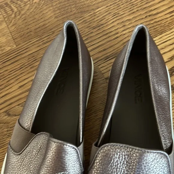 Vince Metallic Gold Sneaker - Picture 3 of 3